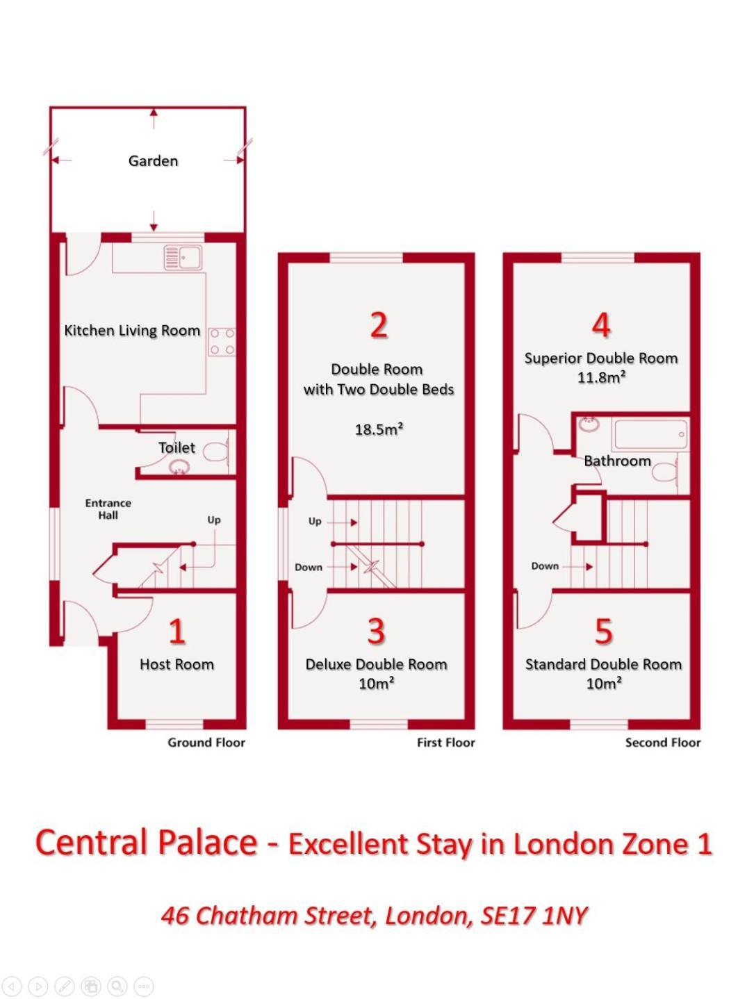 Central Palace - Excellent Stay In London Zone 1 Kültér fotó